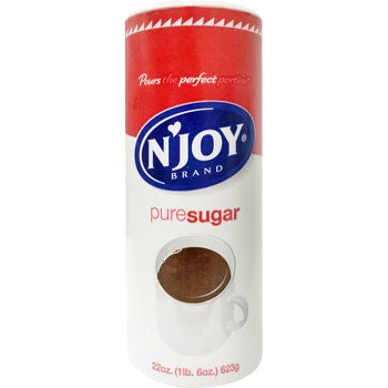 N'Joy Cane Sugar, 22 oz, 8 ct