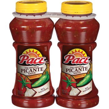Pace Original Picante Sauce, Medium Heat, 38 oz, 2 ct