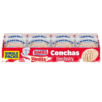 Bimbo Conchas Pastry, 2.12 oz, 8 ct