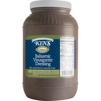 Ken's Balsamic Vinaigrette Dressing, 1 Gallon