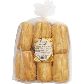 California Baking Co. 6" Italian Rolls, 12 ct