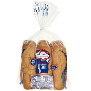 California Baking Co. 9" French Rolls, 6 ct