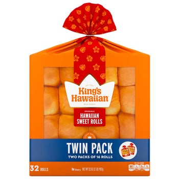 King's Hawaiian Sweet Rolls, Original, 32 ct