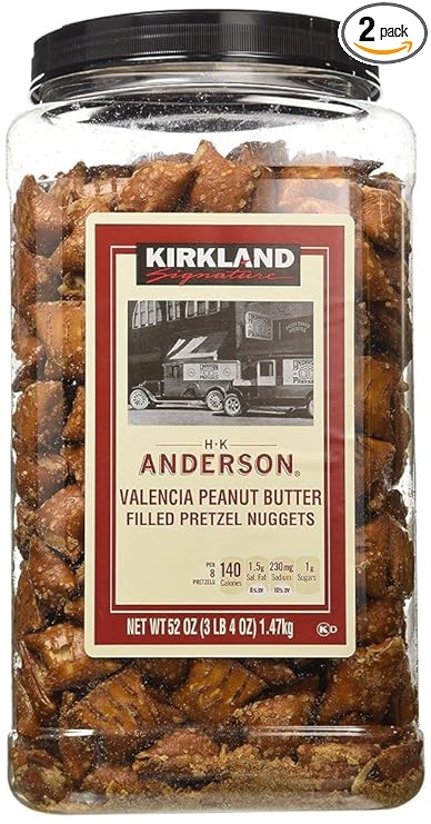 Kirkland Signature Peanut Butter Pretzel, 52 Ounce - Pack of 2