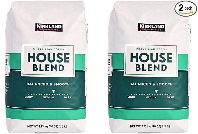 Starbucks Kirkland Signature Medium Roast Coffee Beans Pack of 2
