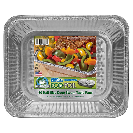 HFA 404609 Half Size Deep Table Steam Pan, Metallic