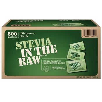 Stevia in the Raw Zero Calorie Sweetener Portion Packets, 800 ct