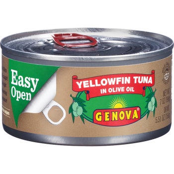 Genova Yellowfin Tuna in Olive Oil, 7 oz, 6 ct