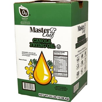 Master Chef Canola Frying Oil, 35 lbs