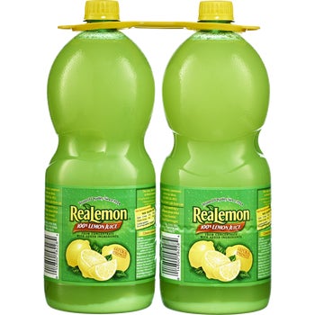 ReaLemon 100% Lemon Juice, 48 fl oz, 2 ct
