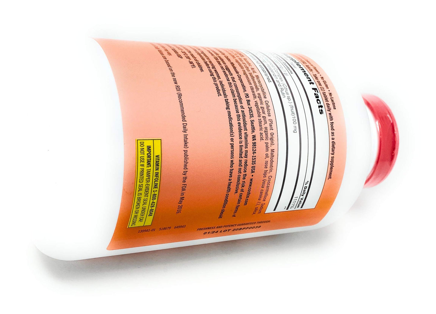 KIRKLAND Signature Vitamin C 1000 mg., 500 Tablets