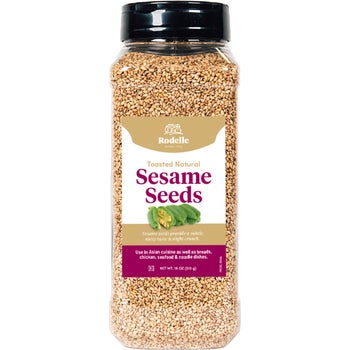 Rodelle Toasted Sesame Seeds, 18 oz