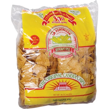 La Fortaleza Tortilla Chips, Original, 6 lbs