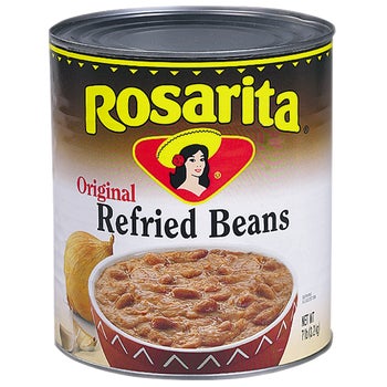 Rosarita Refried Beans, #10 can, Original, 7 lbs
