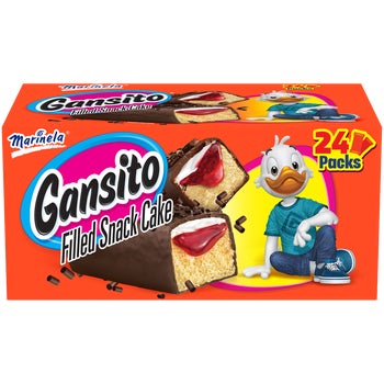 Marinela Pastelito Gansito Snack Cakes, 1.76 oz, 24 ct