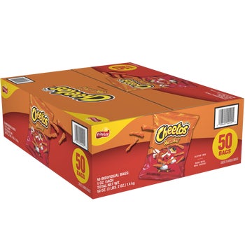 Frito-Lay Cheetos Crunchy, Original, 1 oz, 50 ct
