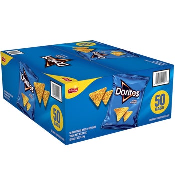 Doritos Tortilla Chips, Cool Ranch, 1.0 oz, 50 ct