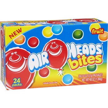 Airheads Bites, Original Fruit, 2 oz, 24 ct