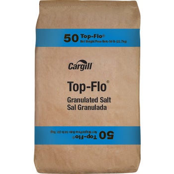 Cargill Top-Flo Granulated Salt, 50 lbs