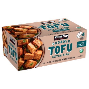 Kirkland Signature Organic Tofu, Extra Firm, 16 oz, 4 ct