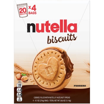 Nutella Biscuits, 9.7 oz, 4 ct